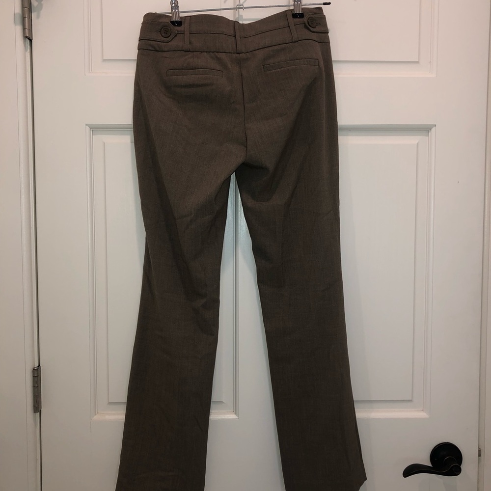 Boot cut Maurice’s trousers.